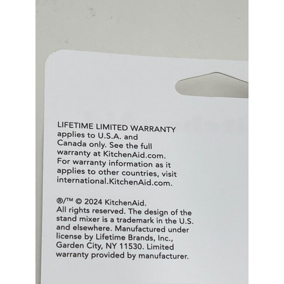 KitchenAid Short Turner Heat Resistant To 450°F Strong & Durable Nonstick Safe P - Picture 5 of 5